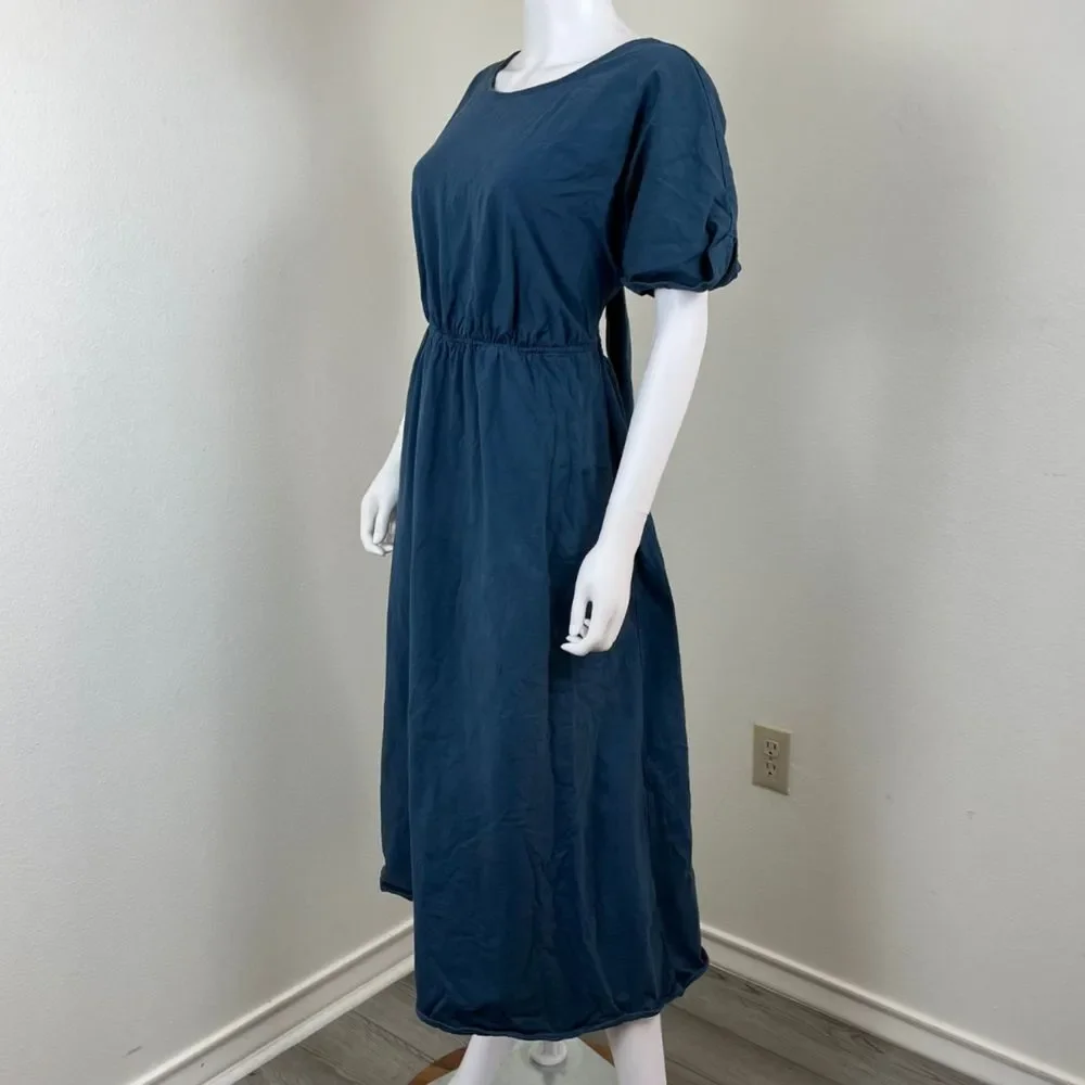 Free People Blue Midi Dress - Picture 9 of 16